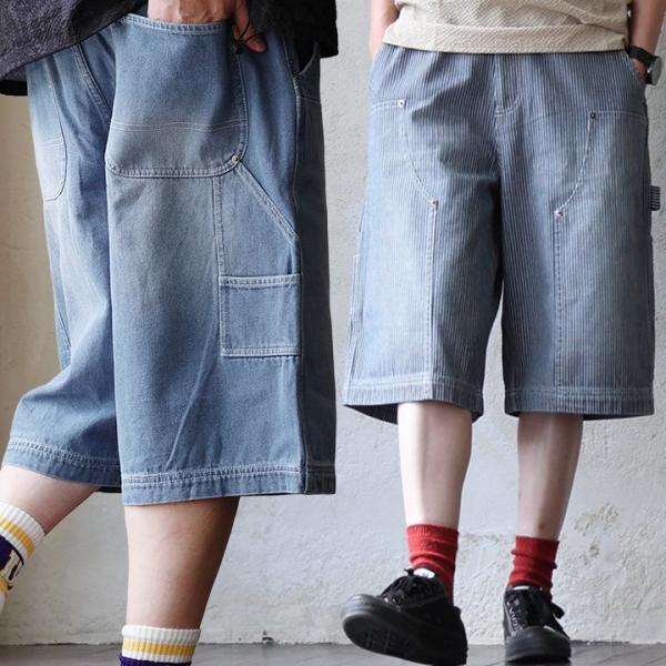 Cobmaster コブマスター ハーフパンツ クロップド丈 メンズ レディース ペインター ダブル...