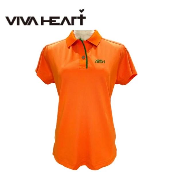 50％OFF！ SALE！ VIVA HEART ビバハート レディース ポロシャツ 半袖ポロ ゴル...
