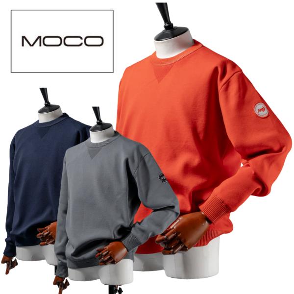 30％SALE！ MOCO モコ 防風セーターリバーシブル メンズ ゴルフ ゴルフウェア 撥水 防寒...