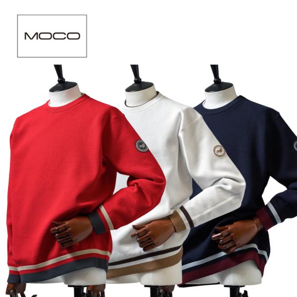 【送料無料】 MOCO モコ 防風セーターリバーシブル メンズ ゴルフ ウェア 紳士服 撥水 保温 ...