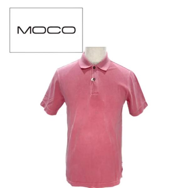 50％OFF！ OUTLET！ MOCO モコ メンズ ポロシャツ 半袖ポロ 通気性 ストレッチ性 ...