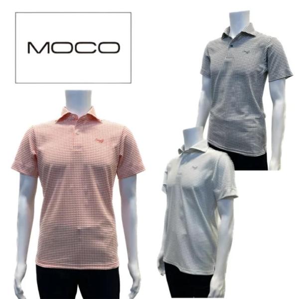30％OFF！ SALE！ MOCO モコ メンズ ポロシャツ 半袖ポロ ゴルフ ゴルフウェア ビジ...