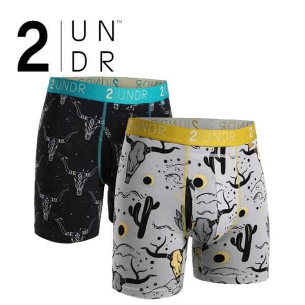 2UNDR ツーアンダー ボクサーパンツ SWING SHIFT BOXER メンズ アンダーウェア...