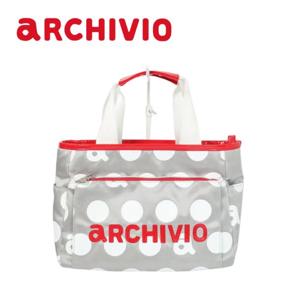 archivio アルチビオ 復刻ドット柄カートバッグ レディース ゴルフ ラウンドバッグ トートバ...