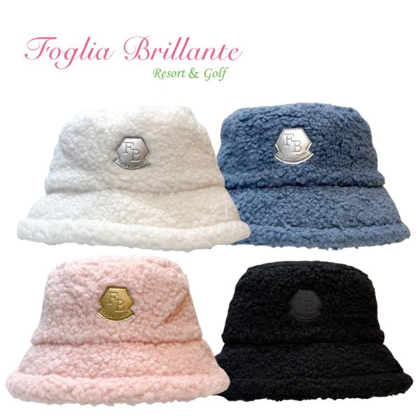 Foglia Brillante フォーリアブリランテ ボアバケットハット メンズ レディース ゴル...