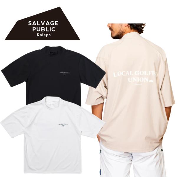 SALVAGE PUBLIC Kolepa サルベージパブリックコレパ SURF モックネック S/...