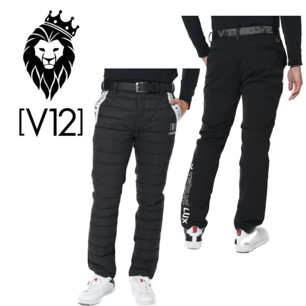 V12 ブイトゥエルブ LX MAD DOWN PANTS メンズ ゴルフウェア ゴルフ ダウンパン...