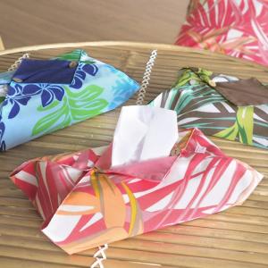 ティッシュボックスカバー ハワイアン柄 ティッシュケース fsit-case-box-tissue 【メール便可】