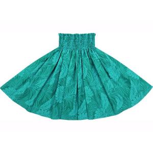 ヒスイ色のパウスカート モンステラ総柄 spau-2022JDAQ