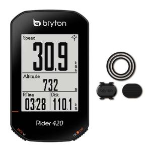 bryton ブライトン Rider420C ライダー420C ケイデンスセンサー付 GPSサイクルコンピューター｜pave