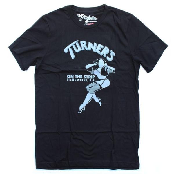 WORN FREE ウォーンフリー ジョーンジェット TURNER'S Tシャツ - 黒
