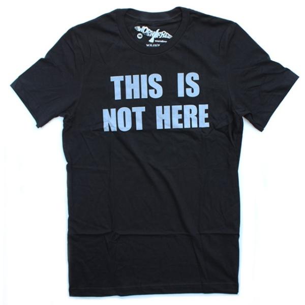 WORN FREE ウォーンフリー ジョンレノン THIS IS NOT HERE Tシャツ - 黒