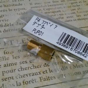 Panaracer 1個 仏式→米式 フレンチバルブアダプター/プレスタバルブアダプター/仏式バルブアダプター