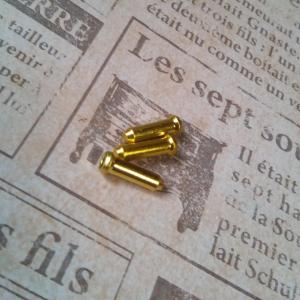 ALLIGATOR 3個 アルミブレーキインナーワイヤーキャップ/ブレーキインナーワイヤーエンドキャップ