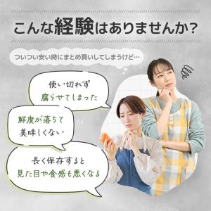 野菜・くだものが驚異の長持ち! 鮮度保持袋 ニ...の詳細画像3