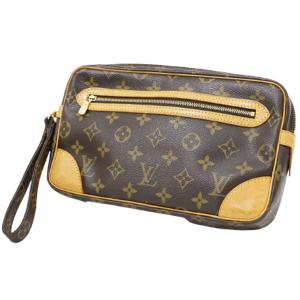 u♪LOUIS VUITTON ルイヴィトン モノグラム マルリードラゴンヌGM セカンドバッグ クラッチバッグ M51825 中古｜pawn-recycle-ube