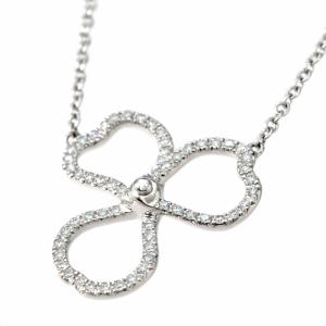 LA Soma ラソーマ ダイヤ0.454ct 0.03ct 花 ネックレス プラチナ pt850