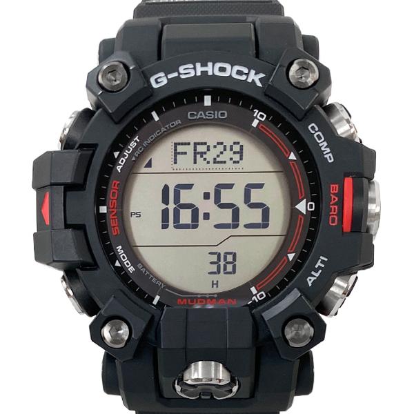 [中古] カシオ G-SHOCK マッドマン GW-9500-1JF タフソーラー 電波時計 デジタ...