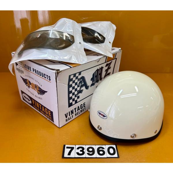 【送料無料!!】73960 新品 AMZ/MTX/ヘルメット ビンテージハーフヘルメット SIZE:...