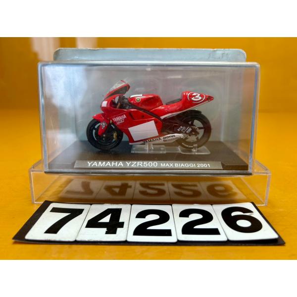【送料無料!!】74226 開封品 デアゴスティーニ　チャンピオンバイクコレクション 1:24 YA...
