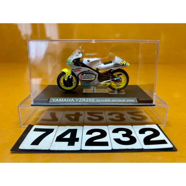 【送料無料!!】74232 開封品 デアゴスティーニ　チャンピオンバイクコレクション 1:24 YA...