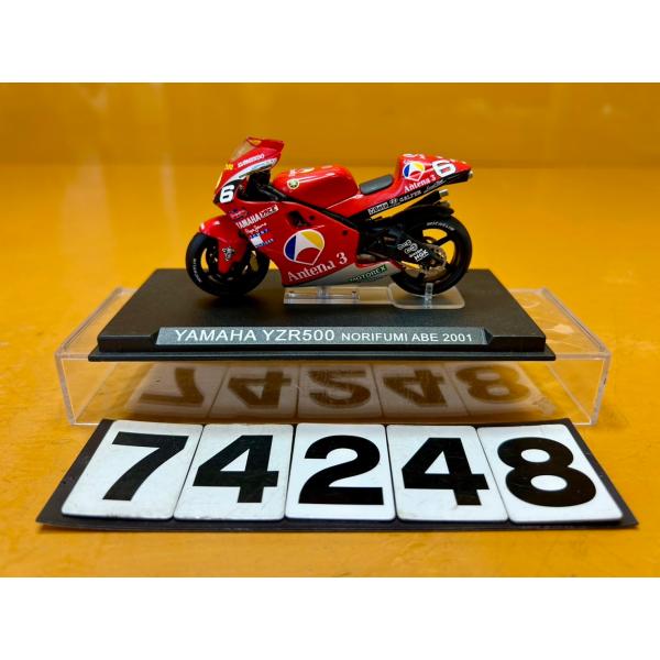 【送料無料!!】74248 開封品 デアゴスティーニ　チャンピオンバイクコレクション 1:24 YA...