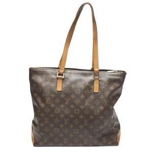 LOUIS VUITTON◇カバメゾ_モノグラム・キャンバス/PVC/BRW : セカンド