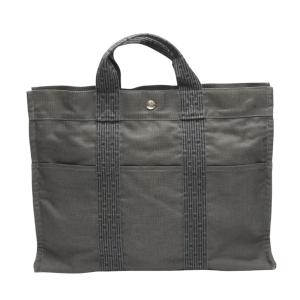HERMES エルメス エールライン ハンドバッグ トートバッグ ダークグレー 14055 ユニセックス【中古】 s0228a HERMES（エルメス） 【初売りSALE☆30%OFF】エルメス トートバッグ