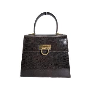 【極美品】【最新モデル】Ferragamo ガンチーニ レザー ボディバッグ FERRAGAMO（フェラガモ） ボディバッグ 24 1480 メンズ ガンチーニ
