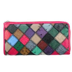 ETRO（エトロ） 1点限定 長財布 ペイズリー レザー ブラウン マルチ