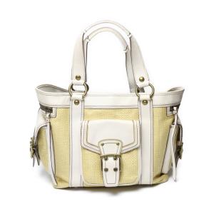 COACH（コーチ） ハンドバッグ 6271 カゴバッグ トートバッグ ストロー