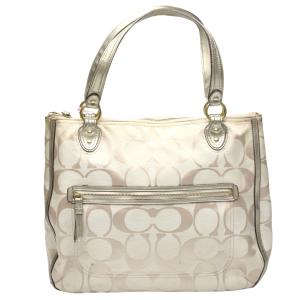 コーチ トートバッグ シグネチャー 6612 レディース COACH 中古