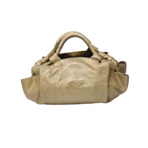 LOEWE】ロエベ セカンドバッグ クラッチバッグ レザー ブラウン【中古