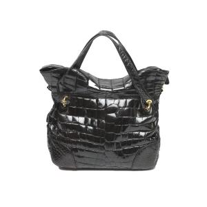 FENDI（フェンディ） 極 美品 ズッキーノ 柄 キャンバス レザー 本革