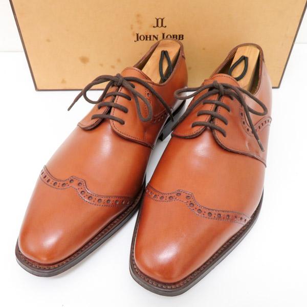 質イコー［ジョンロブ］JOHN LOBB DUKE デューク ビジネスシューズ 7E レザー ブラウ...