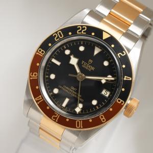 チューダー TUDOR 腕時計 ヘリテージ ブラックベイ GMT 79833MN SS/YG メンズ 自動巻 中古 極美品 [質イコー]｜pawnshopiko