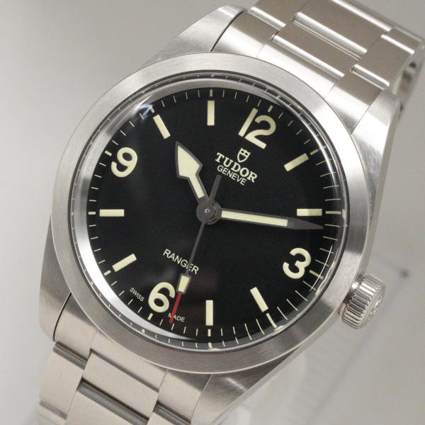 チュードル TUDOR 腕時計 レンジャー 79950 黒文字盤 メンズ 自動巻 中古 極美品 [質...