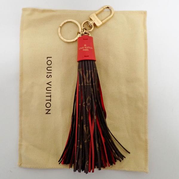 ルイヴィトン LOUIS VUITTON タッセル バッグチャーム キーホルダー M78616 CX...