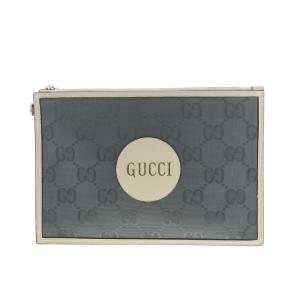 【中古】 GUCCI （グッチ） クラッチバッグ バッグ セカンドバッグ/ポーチ/クラッチ  Gray 625598 used:A｜pawnshopriz