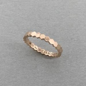【再値下げ】Chaumet ショーメ ビーマイラブ ハニカムリング 750PG リング・指輪 081931 K18ピンクゴールド レディース 中古