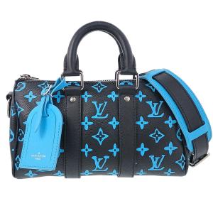 LOUIS VUITTON ルイ・ヴィトン キーポル バンドリエール 25 ボストンバッグ M21938 モノグラム プレイグラウンド キャンバス メンズ 中古