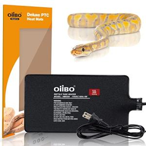 OIIBO パネルヒーター 爬虫類 10X18CM マルチパネルヒーター レプタイルヒート自己温度制...