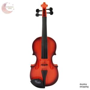 バイオリンおもちゃ 楽器のおもちゃ 弦楽器 音楽おもちゃ 練習用 バイオリンモデル ギフト ポータブル｜pay