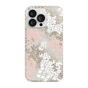 kate spade ケイトスペード スマホケース ハード ケース iPhone13Pro 花柄 2021 SoftBank限定モデル KSNY Protective HS Case Multi Floral Blush