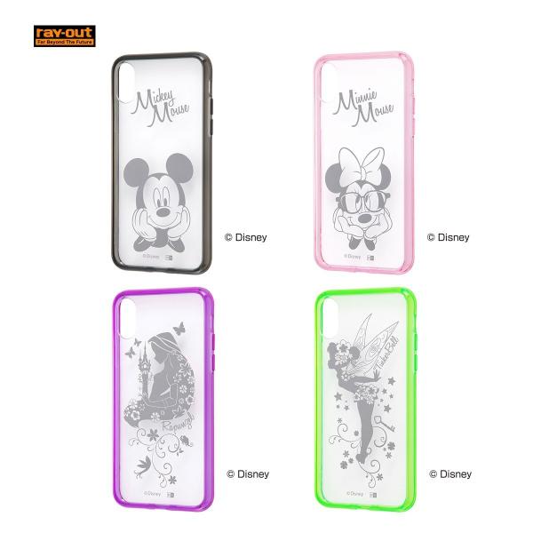 ray-out iPhone X ディズニー / ハイブリッドケース / ミニー