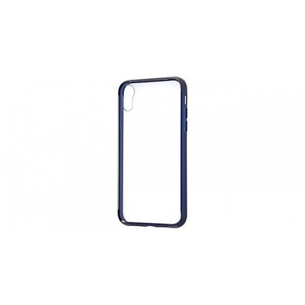 ray-out iPhoneXR ケース ハイブリッド ダークネイビー
