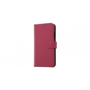 ray-out iPhoneXR ケース 手帳型 シンプル マグネット ピンク