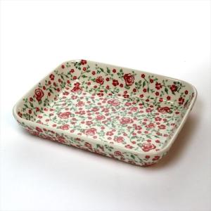 ポーランド食器 平皿 28cm ウィザブルー ポーリッシュポタリー : POTOK