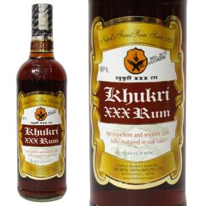 ネパール ククリ ラム Khukri Rum 750ml 42.8% 並行輸入品 箱なし（その他のお酒・ラム）｜paz-work
