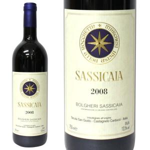 ボルゲリ サッシカイア テヌータ サン グイード 2008年 750ml 箱なし（赤ワイン・イタリア）｜paz-work